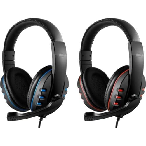 Good Quality on ear Headset Gamer Stereo Deep Bass Gaming Headphones Earphone With Microphone for Computer PC Laptop Notebook