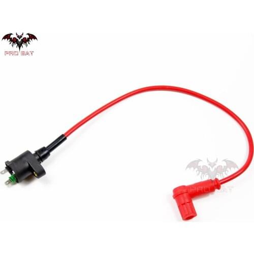 Performance Racing Ignition Coil HT Lead For 50cc 70cc 90cc 110cc 125cc 140cc Motorcycle Pit Dirt Pocket Monkey Bike PRO BAT New