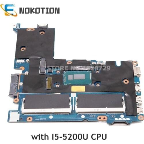 NOKOTION laptop motherboard For HP 430 G2 798061-001 798061-501 798061-601 ZMP30 LA-B171P SR23Y I5-5200U CPU full test