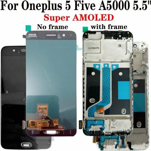 Original AMOLED 5.5" For Oneplus 5 Five A5000 LCD Display Touch Screen Digitizer