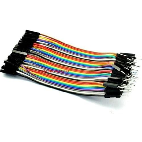 40pin dupont cable jumper wire dupont line male to female dupont line 10cm 1P diameter:2.54mm