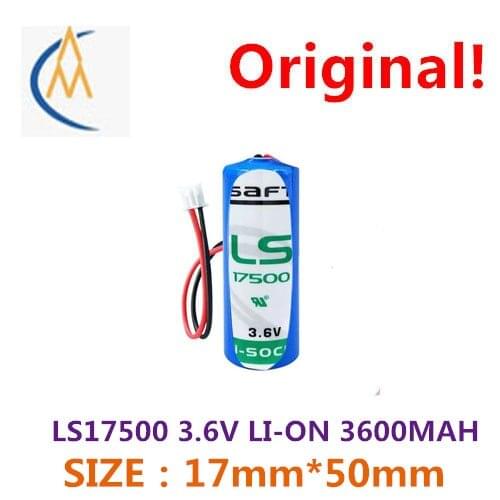 SAFT SAFT LS17500 CNC machine PLC programmer 3.6 V lithium battery pack for Toshiba ER17500V