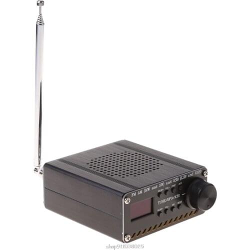 Assembled SI4732 All Band Radio Receiver FM AM (MW & SW) SSB (LSB & USB) with lithium battery Antenna Speaker Case Ap12 Dropship