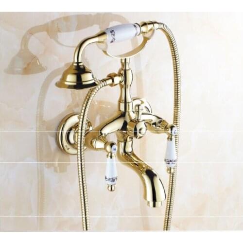 Unilocks Antique bathtub faucet European shower set