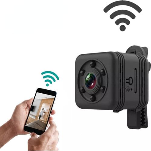 SQ29 IP Camera HD WIFI Small Mini Camera Cam Video Sensor Night Vision Waterproof Shell Camcorder Micro Camera DVR Motion