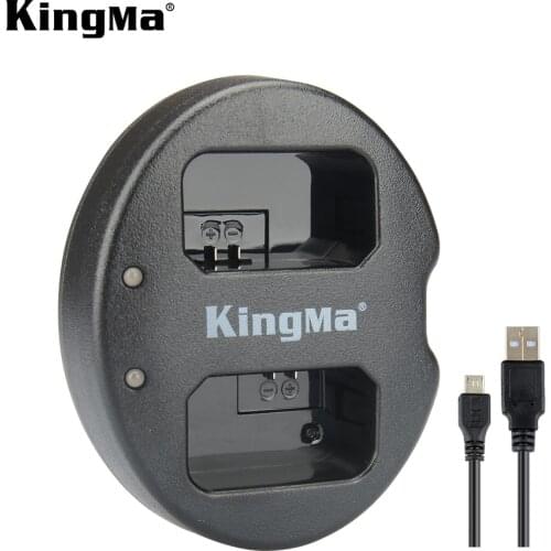 KingMa For Sony NP-FW50 Battery Charger USB Dual Charger For Sony a7 a7r2 a7m2 a6400 a6300 a6000 a5000 a5100 a7s2 nex-5t Cameras