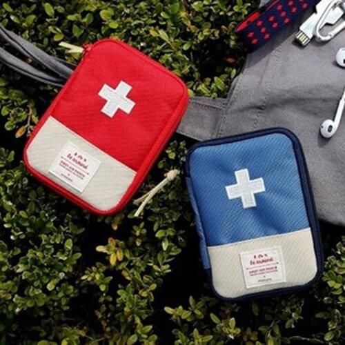 1 Pc Multifunctional Portable Traveling Medicine Kit Household First Aid Small Medicine Bag Emergency First And Aid