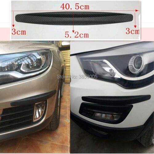 2pc/set Car edge bumper protection sticker protector strip for focus mk1 galaxy chrysler voyager passat b5 fl suzuki swift