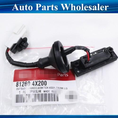 81260-4X200 812604X200 Bagging Door Handel Handle Assy Tail Lid Switch Trunk Switch