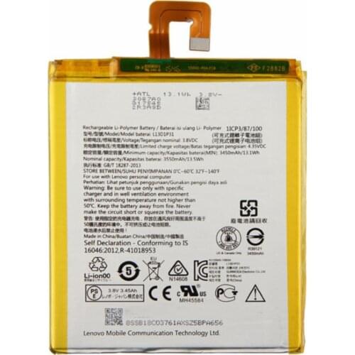 3500Mah L13D1P31 battery for Lenovo Pad S5000 S5000-H Smartphone High quality Replacement Battery