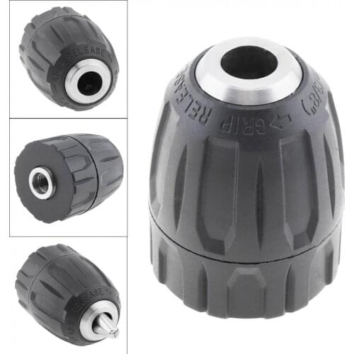 Keyless Metal Drill Chucks Air / Electric / Cordless 1/32 - 3/8in 24 UNF 0.8 - 10mm Quick