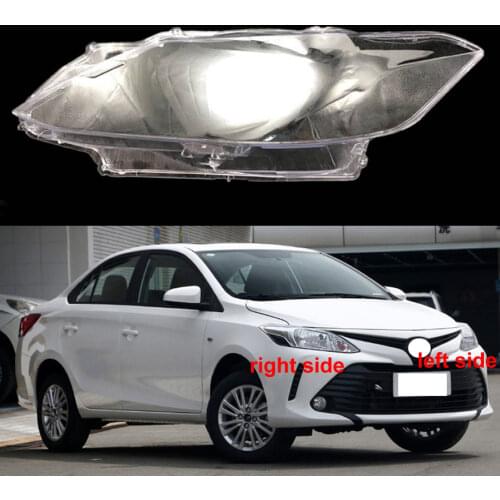 For Toyota Vios 2016 2017 2018 Headlamp Cover Front Headlight Cover Shell Lampshade Cover Lens Headlights Shell Lamp Shell