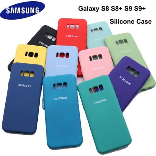 Samsung S9 Case Soft Silicone Protector Case Samsung Galaxy S8 S8/S9 Plus Case Galaxy S9 S9+ Silicone Back Cover