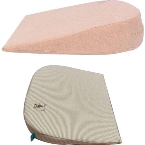 Baby Pillow Newborn Anti-Spit Milk Wedge Pillow Baby Reflux Slow Rebound Memory Foam Pillows K1MA