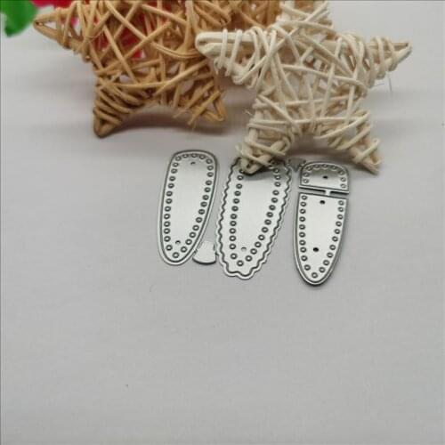 Girl hair clip Metal Cutting Dies for DIY Scrapbooking Album Paper Cards Decorative Crafts Embossing Die Cuts