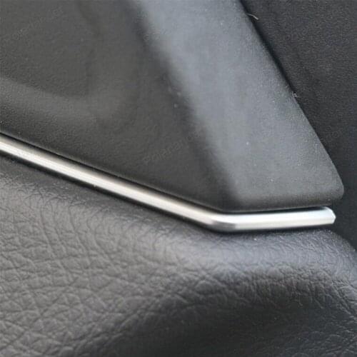 For BMW 5 Series 520 523 530 2014 Car Front Door Audio Speaker Strip Stereo Decal Cover Trim Styling Mouldings Sticker