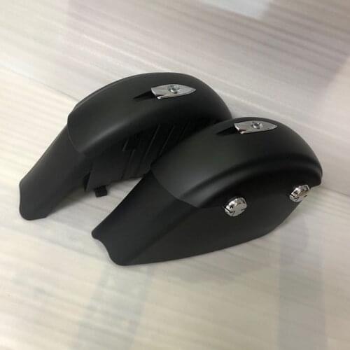 For Indian Chieftain Dark Horse Roadmaster Springfield Motorcycle Saddle Bags hard Saddlebags Electronic Latch Lid Fit