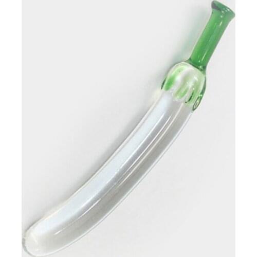 Crystal Glass Smooth Anal Massager Vaginal Dildo Wand G-Spot AV Massage Butt Plug Probe Sex Toy for Women Men Gay