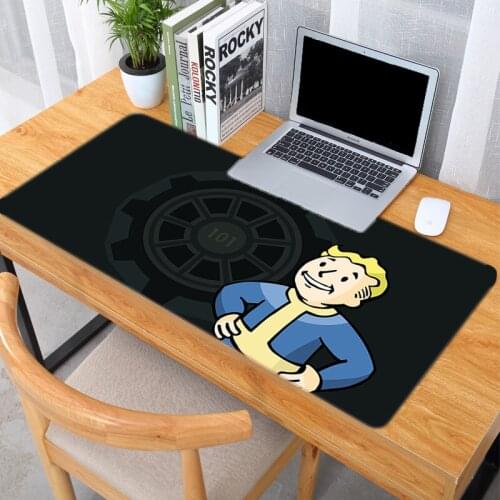 Fallout Desk Pad Mouse Pc Gamer Complete Gaming Accessories Table Pads Mousepad Mice Keyboards Computer Peripherals 400×900
