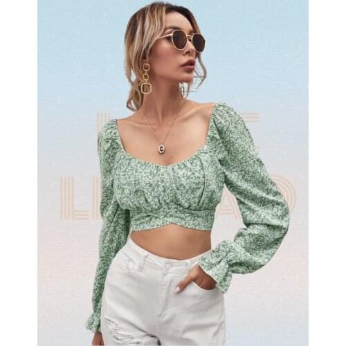 LOVE LICHAO Womens Chiffon Blouses