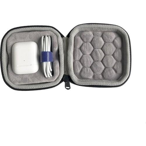 Fashion Carrying Case for Apple Airpods 2 Bluetooth Earphone Case Storage Box EVA Hard Shell