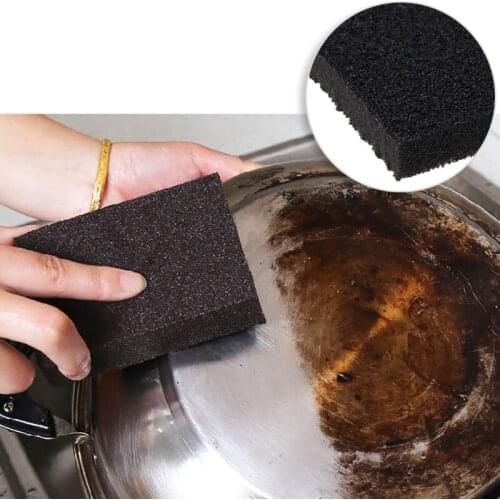Nano Emery Magic Cleaning Brush Sponge Rub Pot Rust Focal Stains Removing Tools Strong Removing Rust Brushes