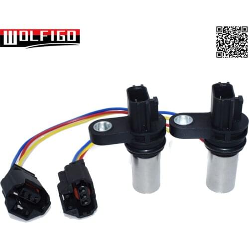 New Crankshaft & Camshaft Position Sensor CPS W/ Connector Plug For Nissan NP300 Frontier X-Trail Sentra 237316N20B,237316N20A