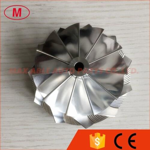 T04R 67.00/84.00mm 11+0 blades Turbocharger turbo Billet/milling/aluminum 2618 compressor wheel