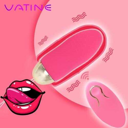 VATINE 10 Speed Clitoris Stimulator Sex Toys for Women Vibrating Egg Powerful Bullet Vibrator Remote Control G-Spot Massager