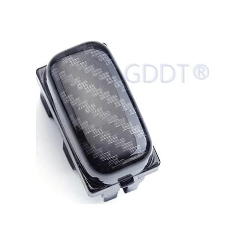 1 Piece Fog Lamp Control Switch Carbon Fiber Cover for Mitsubishi Pajero for Montero 3 4 IO for Lancer Grandis 4 Pin Wires Frame