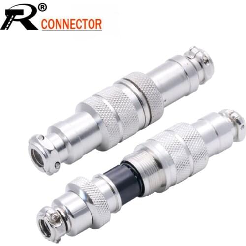10sets GX12 Aviation Connector Male & Female 2/3/4/5/6/7Pin Diameter 12mm Aviation Plug Socket Circular Connector