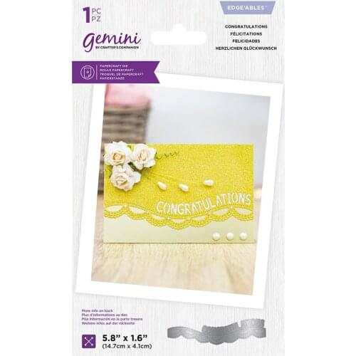 2021 AliliArts Metal Cutting Dies CONGRATULATION lace diy Scrapbooking Photo Album Decorative Embossing PaperCard Crafts Die