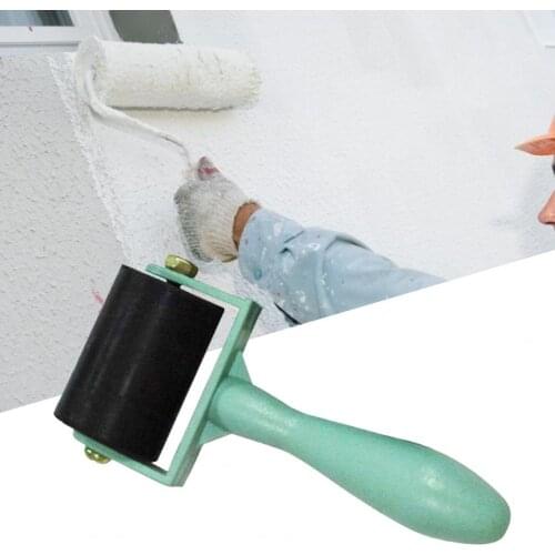 3.5cm Printing Roller Smooth Surface Labor-saving Rubber Multi-purpose Flat Ink Roller for Printmaking Wall Paint Brush