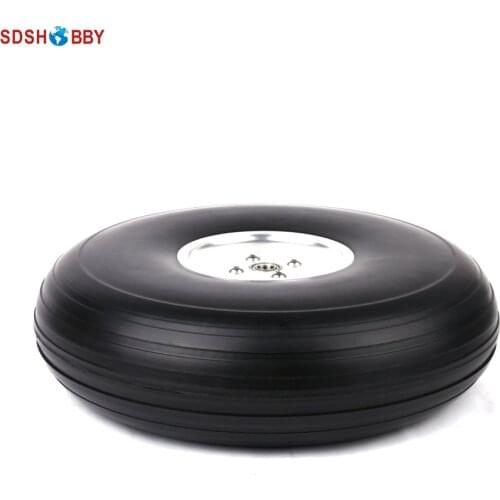 8.5inch PU Wheel for RC Airplane H65mm with D8mm CNC Aluminum Hub