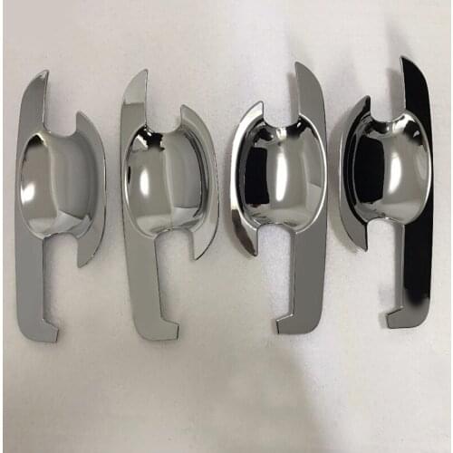 For Toyota hilux accessories chrome new design door handle insert bowl fit for toyota hilux vigo 2005 2006 2007-2010 auto part