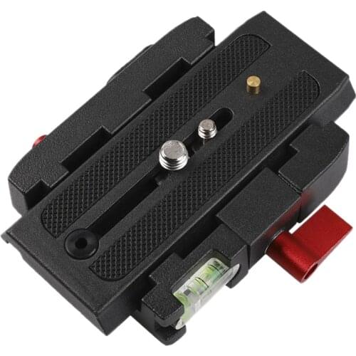 Quick Release Plate Assembly P200 Clamp Adapter for Manfrotto 577 501 500AH 701HDV Q5 Camera Tripod Accessories