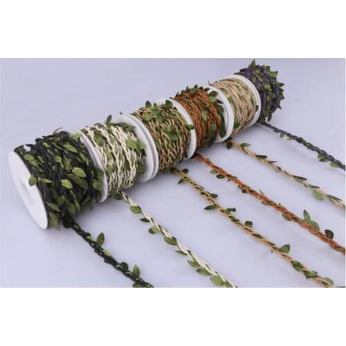 10meters decorative rope hemp rope hand woven material ornaments rattan for knit and repair