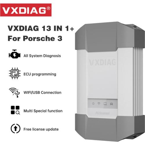 VXDIAG 13 IN 1 Diagnostic scanner OBD2 Car accessories for JLR DoIp For Porsche III Vehicle Mechanic tool for Benz C6 diagnisis