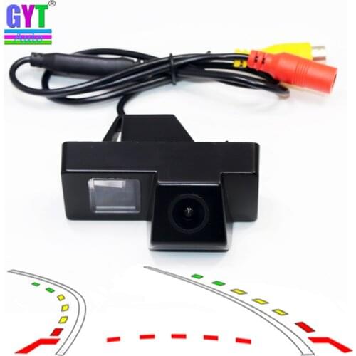 Dynamic Trajectory Tracks Night Vision Car Rear View parking Camera For Toyota Reiz Mark X MarkX Land Cruiser 100 200 Prado SUV