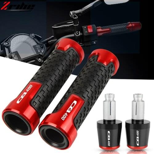 For HONDA CB400F CB400SF CB400VTEC CB400 CB 400 F SF VTEC Motorcycle Accessories Handle Bar Grip Ends Racing Handlebar Grips End