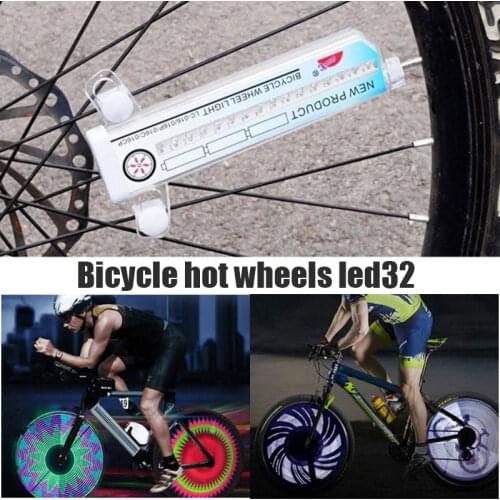Colorful Bicycle Wheel Light 3d Bicycle Spoke Colorful Led Lights Bicycle Wheel Light Led Bike Spokes Light Fiets Accessoires