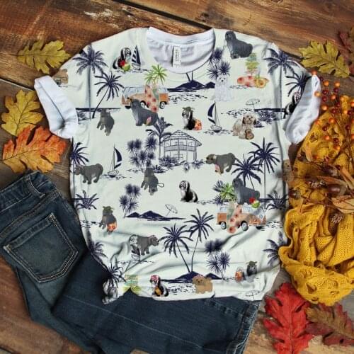 2021 Summer Men T Shirt Big Size Hawaii Short Sleeve Anime Men Clothing Hip Hop Women Sport Tees