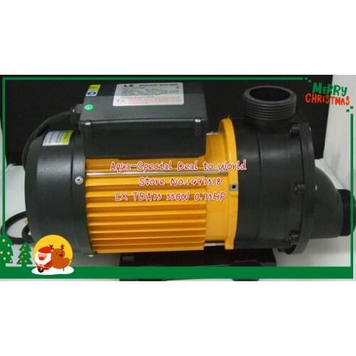 LX TDA75 SPA Hot tub Whirlpool Pump TDA 75 hot tub spa circulation pump & Bathtub pump, CE & ROHS & UL certified