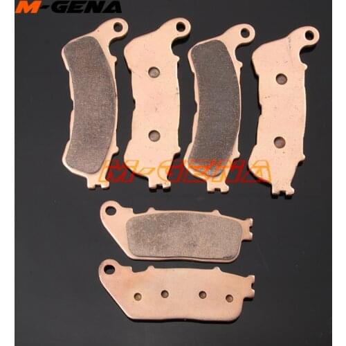 Motorcycle metal sintering brake pads For CB1000R CB1000 2009 2010 2011 2012 2013 2014 2015 09 10 11 12 13 14 15 ABS