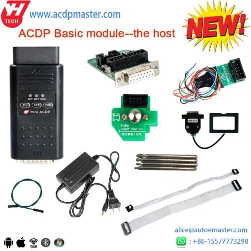 Latest!!Mini ACDP Totally Full Set for German Cars such as BMW,Porsche,Land Rover,Jaguar,VW Key Programming--11modules