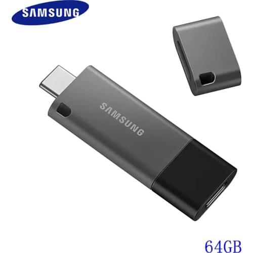 Original Samsung Metal USB DUO Plus usb3.1 32GB 64GB 128GB 512GB Flash Drive Type C Memory Stick Pendrive for smartphone tablet