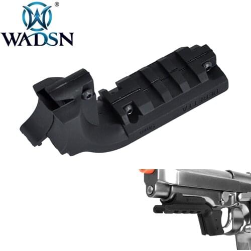 WADSN Tactical BERETTA M9 MOUNT Airsoft Pistol 20mm Under Rail Mount Adapter Laser Mounts WPA0204 Softair Hunting Accessories