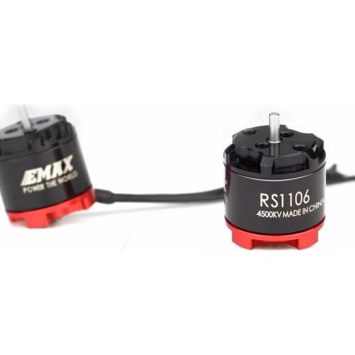 Clearance sale 2set/lot EMAX RS1106II 4500KV 6000KV 7500KV MINI Brushless Motor RC FPV Racing MINI Violent Indoor Quadcopter