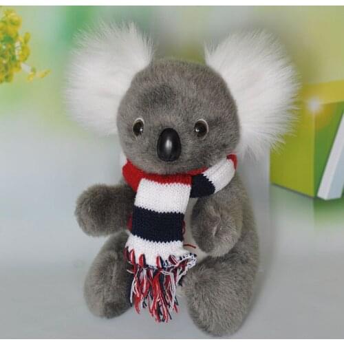About 22cm scarf koala plush toy soft doll birthday gift b0388