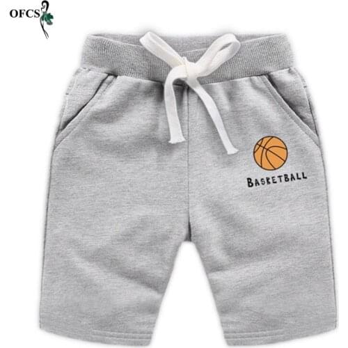Baby Boys Shorts Trousers For Boy Girls Shorts Childrens Cotton Sports Boys Beach Shorts Kids Boys Short Motion Pants 2-12